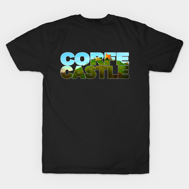 CORFE CASTLE - Ruins, Dorset, England by TouristMerch